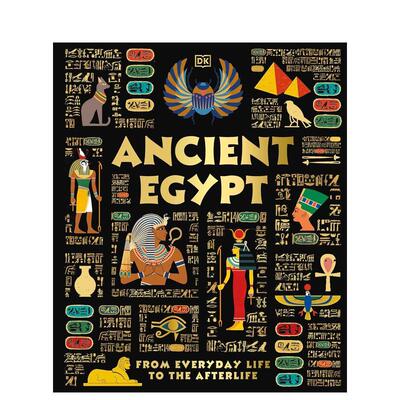 【现货】古埃及 【DK Ancient Histories】Ancient Egypt 英文进口原版儿童百科绘本 DK Children9-12岁外文正版图书