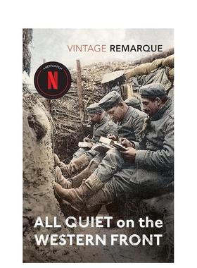 【预售】西线无战事 All Quiet on the Western Front英文文学小说原版图书进口书籍Remarque, Erich Maria