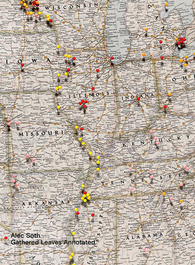 【预售】Gathered Leaves Annotated，收集叶子 注释版 英文原版图书籍进口正版 Alec Soth 摄影-摄影师专辑