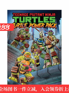 【预售】忍者神龟：神龟力量套装 卷3Teenage Mutant Ninja Turtles: Turtle Power Pack, Vol. 3英文进口原版儿童漫画图书9-12岁