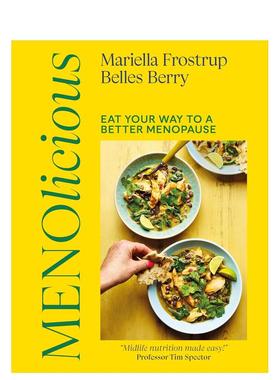 【预售】美味男士料理 Menolicious英文进口原版餐饮美食图书Belles Bosher & Mariella Frostrup