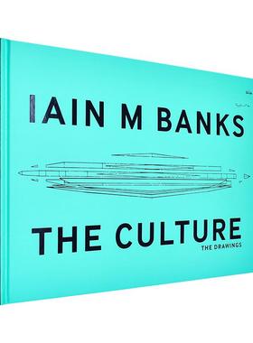 【预售】文明  伊恩·M.班克斯文明系列画集 The Culture: The Drawings 原版英文插画原画设定集Iain M. Banks