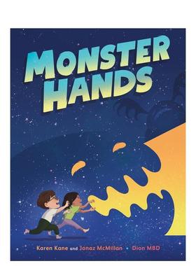 【预售】怪物之手Monster Hands英文进口原版儿童绘本图书6-9岁Kane  Karen人物传记