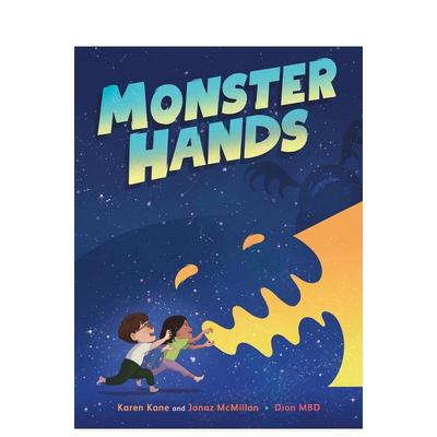 【预售】怪物之手Monster Hands英文进口原版儿童绘本图书6-9岁Kane  Karen人物传记