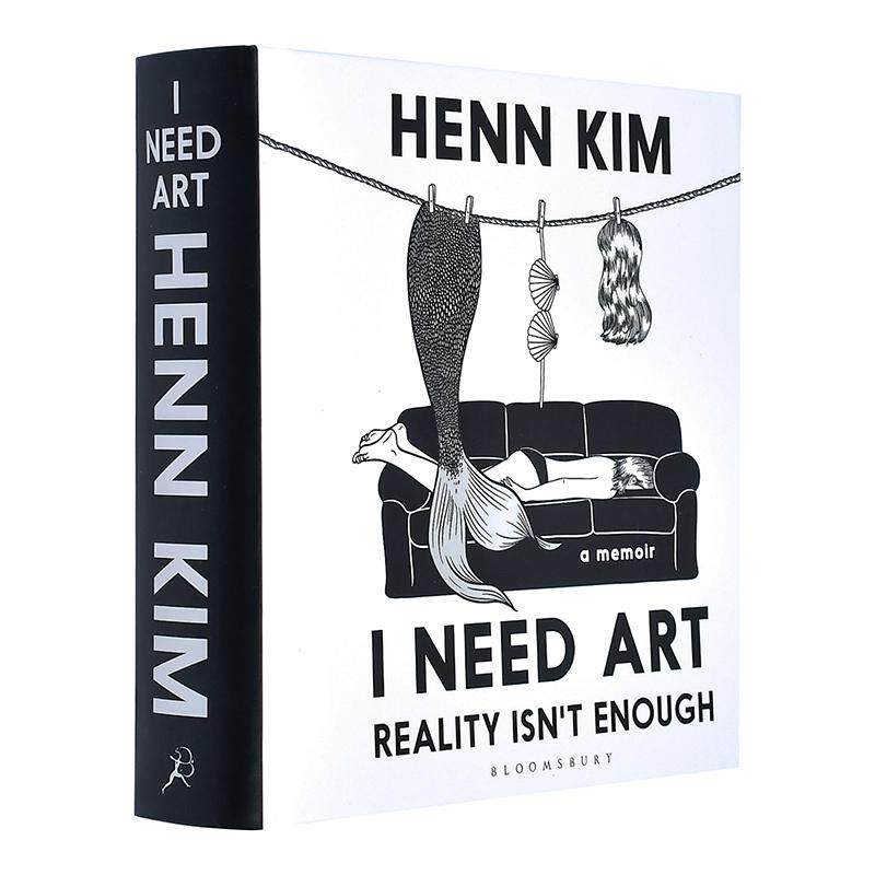 【现货】我需要艺术:现实远远不够 Normal People封面插画师Henn Kim自传体插画集 I Need Art 英文进口原版插画原画设定集Blooms