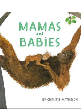 【预售】妈妈和宝宝Mamas and Babies 英文进口原版儿童绘本图书 3-6岁 Penguin Workshop 动物生态环保