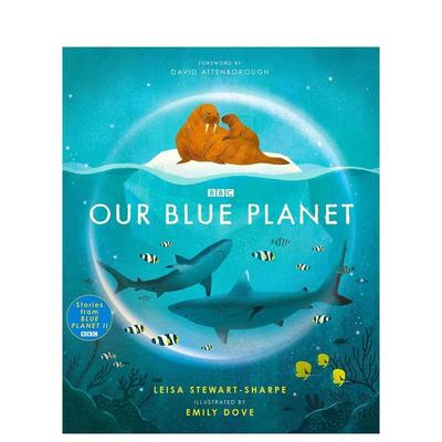【预售】我们的蓝色星球 Our Blue Planet 进口原版英文儿童绘本6岁-9岁STEWART-SHARPE  LEISA外文正版图书