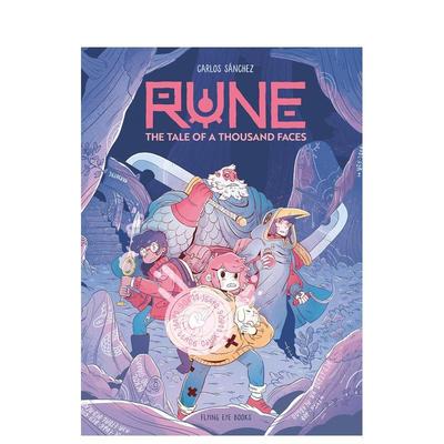【预售】符文：千面传说Rune: The Tale of a Thousand Faces英文进口原版儿童漫画图书3-6岁Carlos Sánchez