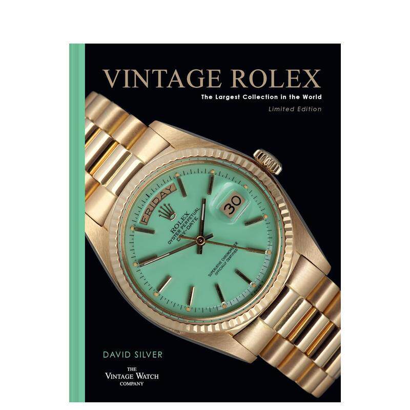 【预售】中古劳力士：世界收藏（全球限量三色典藏版-薄荷绿） Vintage Rolex Limited Edition英文进口原版手表首饰图书David Si
