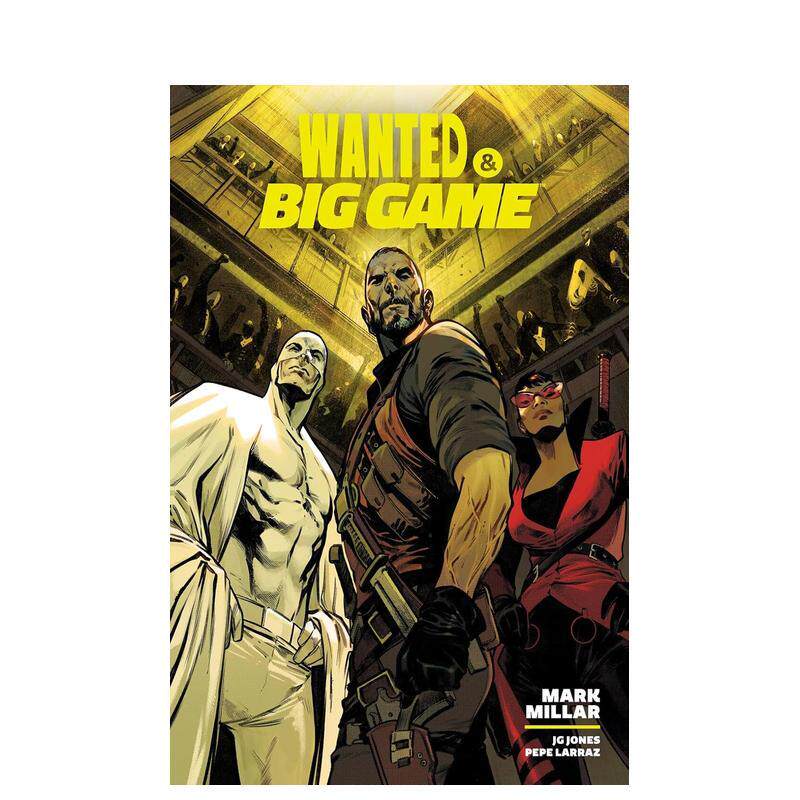 【现货】通缉令和大型游戏图书版 Wanted & Big Game Library Edition 英文进口原版漫画正版图书籍Mark Jones Millar