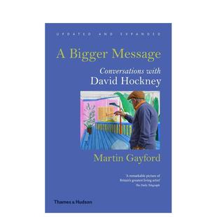 霍克尼 艺术画册画集T&H 英文进口原版 Conversations 现货 与大卫 with 对话 Hockney Bigger David Message
