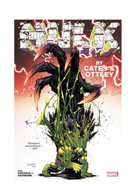 【现货】绿巨人合集 by 凯茨 奥特利 （无敌浩克） Hulk by Cates & Ottley Omnibus (Incredible Hulk) 英文漫威漫画图书Ryan Ot