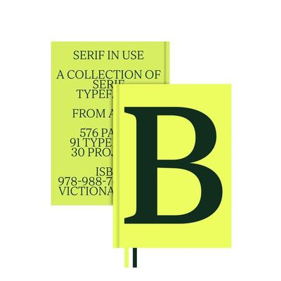 【现货】衬线体应用：衬线字体作品集 Serif In Use: A Collection Of Serif Typefaces 英文进口原版字体图案标志设计