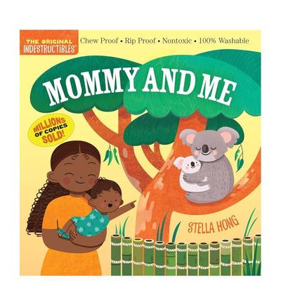 【预售】咬咬书：我和妈妈 Indestructibles: Mommy and Me英文进口原版儿童趣味图书Amy Pixton外文