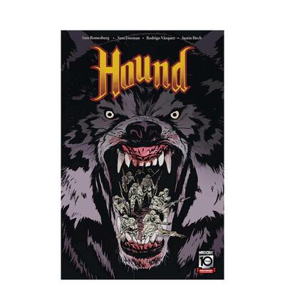 【预售】猎犬 Hound GN  英文漫画Sam Romesburg外文进口原版图书籍Mad Cave Studios