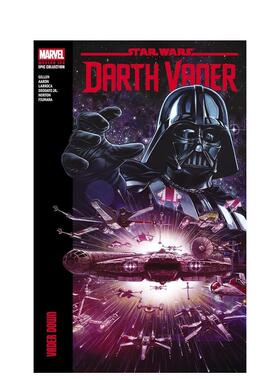 【预售】星球大战：达斯?维德现代史诗合集：维达坠落 Star Wars: Darth Vader Modern Era Epic Collection英文漫画进口原版图书