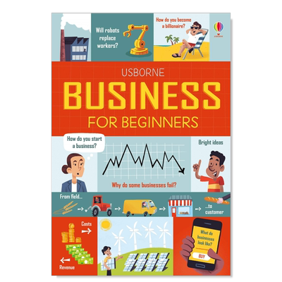 【现货】【少年商学院】商学 【For Beginners】Business英文青少年读物原版图书外版进口书籍Lara Bryan, Rose Hall, Kellan Sto