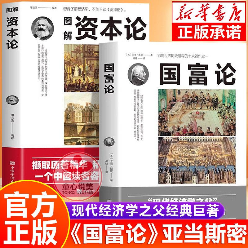 【官方正版】国富论亚当斯密 图解资本论亚当斯密世界名著经典经济学入门西方经济原理理论书籍改变财富观念经济学畅销书籍排行榜