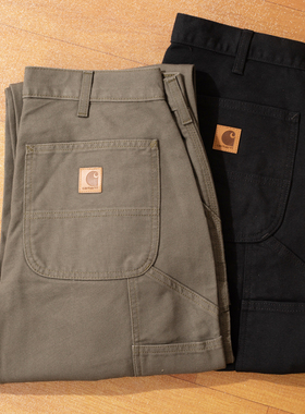 Carhartt卡哈特B11重磅帆布多口袋工装裤美式复古宽松直筒伐木裤