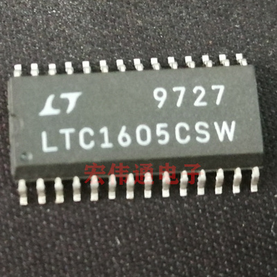 进口原字原脚 LTC1605CSW SOP28贴片