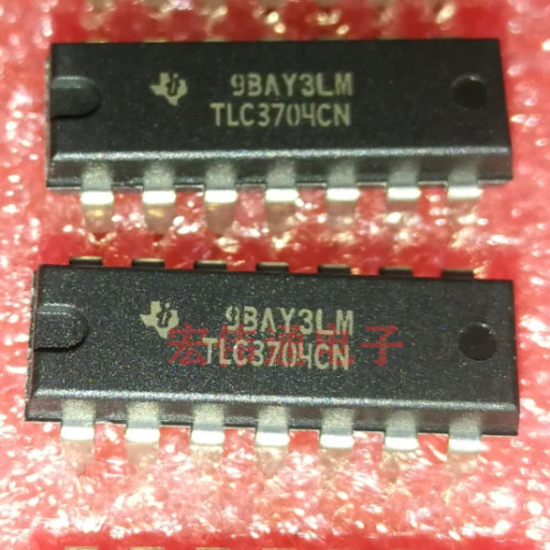进口原字原脚 TLC3704CN DIP直插