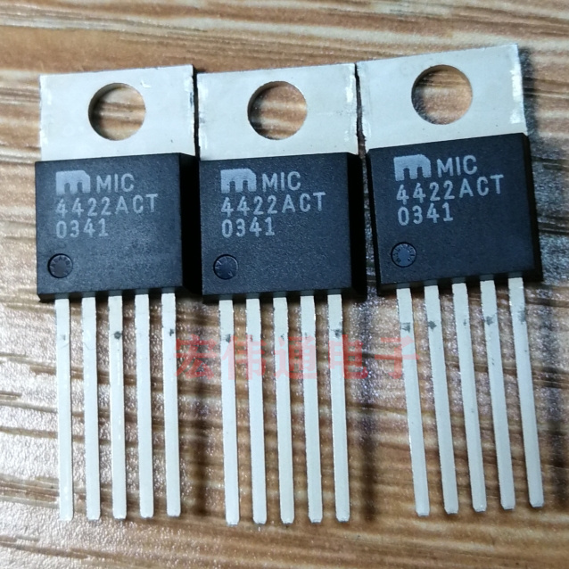 进口原字原脚 MIC4422ACT TO-220直插