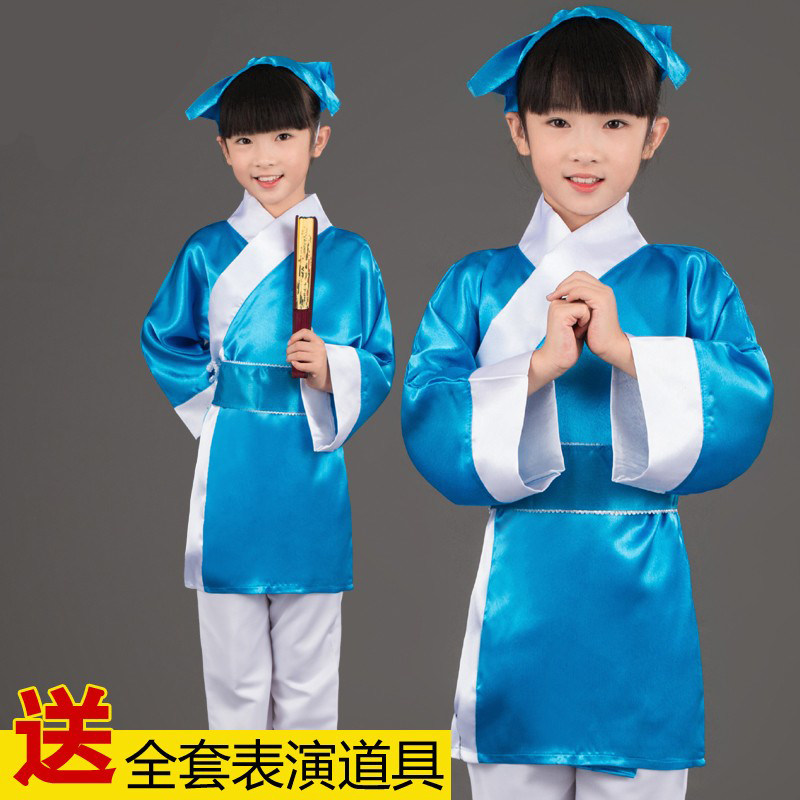 国学汉服，送纸质竹简!