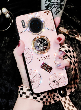 VOKASE 适用华为mate30手机壳20x女款nova5pro高档5i新款时尚5ipro网红个性创意4硅胶3防摔带挂绳20x5g版潮