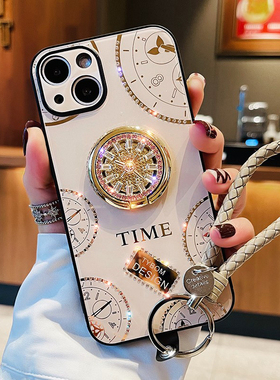 VOKASE 适用17苹果13手机壳16/15新款14保护套iPhone12pro女款11promax高端x镶钻xr高级max水钻7p带支架8plus