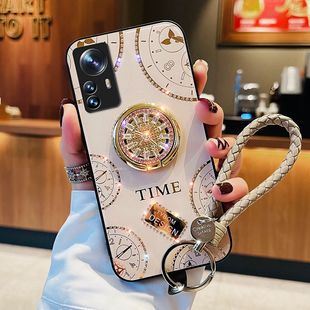 高级时尚 镶钻适用于小米12手机壳新款 网红10s新品 11pro保护套限量版 奢华水钻防摔带支架挂绳潮 高档10por女款