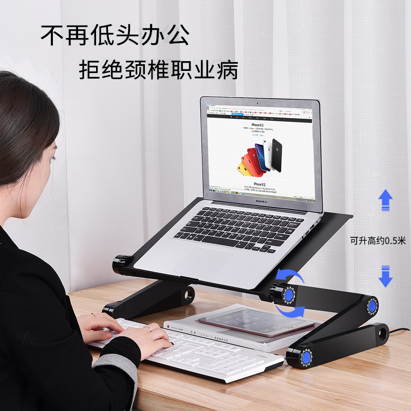 显示器增高支架可调节升降式桌面台式电脑屏幕垫台底座办公室架子