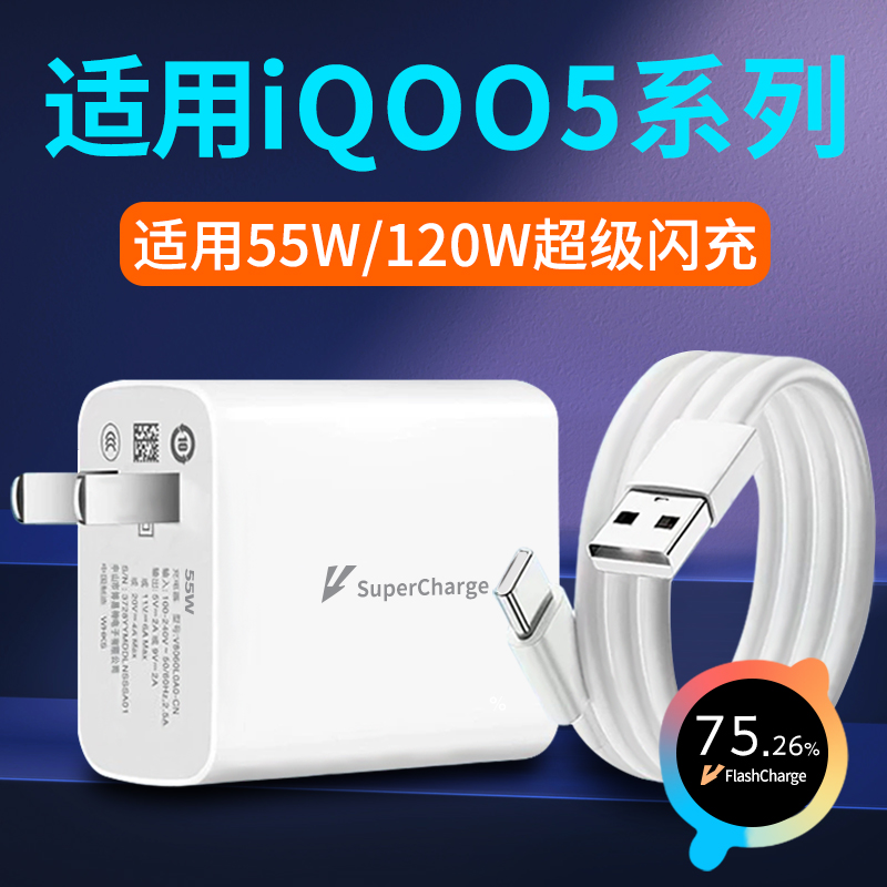 适用iQoo5系列超级闪充套装