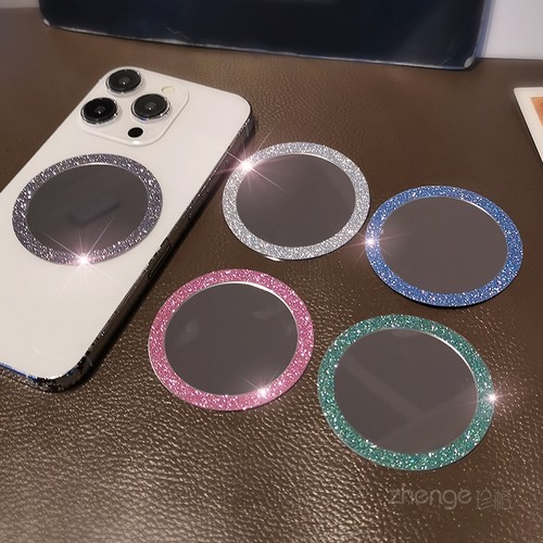 双域圆镜磁吸贴片手机背贴引磁片