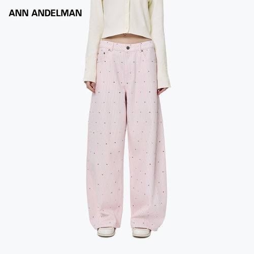 ANNANDELMAN多巴胺彩钻牛仔裤