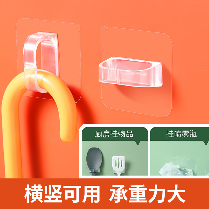 粘贴挂钩塑料承重力大图片