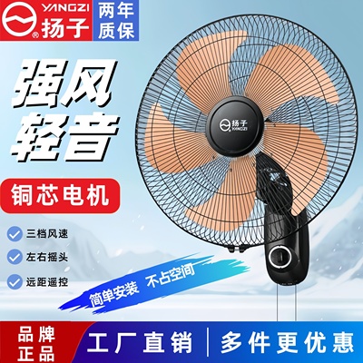 扬子壁扇挂墙壁大风力