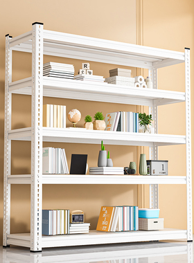 家用货架置物架多层落地仓库阳台储藏室杂物间快递超市角钢收纳架