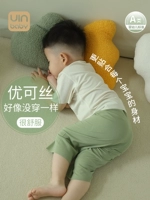 Детская пижама, тонкий летний комплект, летние детские шорты подходит для мужчин и женщин, короткий рукав