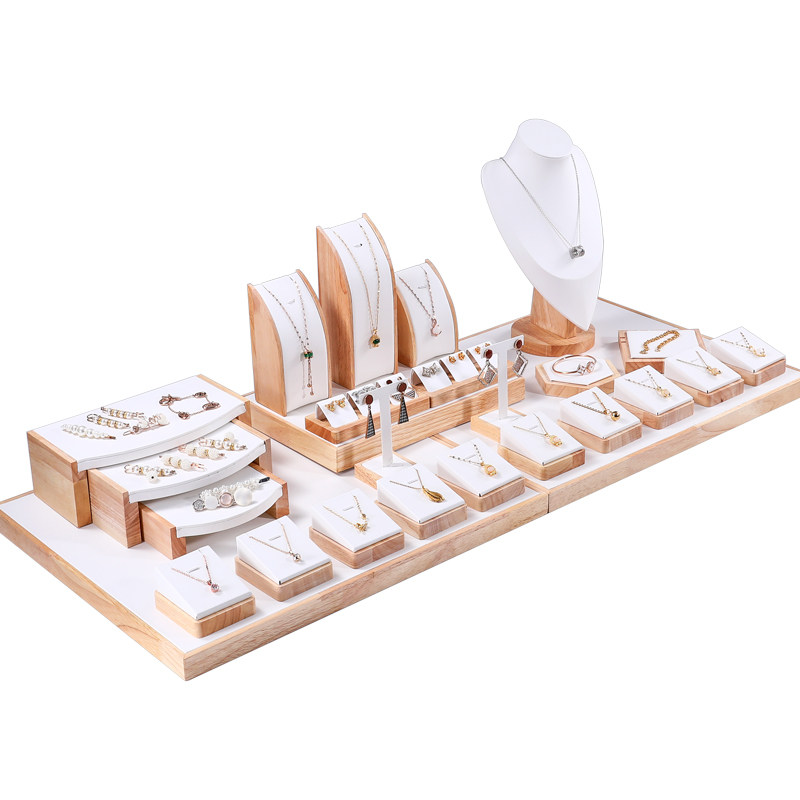 实木首饰展示架项链饰品架子珠宝店柜台摆件套装托盘组合橱窗道具,饰品/流行首饰/时尚饰品新,首饰展示架,淘宝优惠券,粉丝福利购,淘宝优惠卷