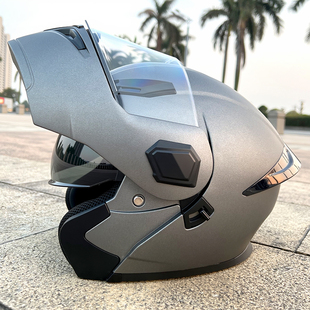 通用 dot四季 2025新款 摩托车头盔机车全盔男揭面盔电动车全覆式