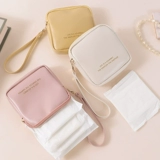 Физиологичная маленькая портативная сумка-органайзер с молнией, водонепроницаемая сумка, физиологичные салфетки, коллекция 2023