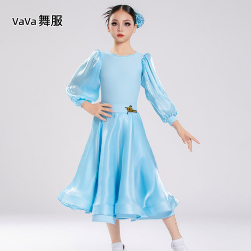 国标舞服少儿女童国标考级服