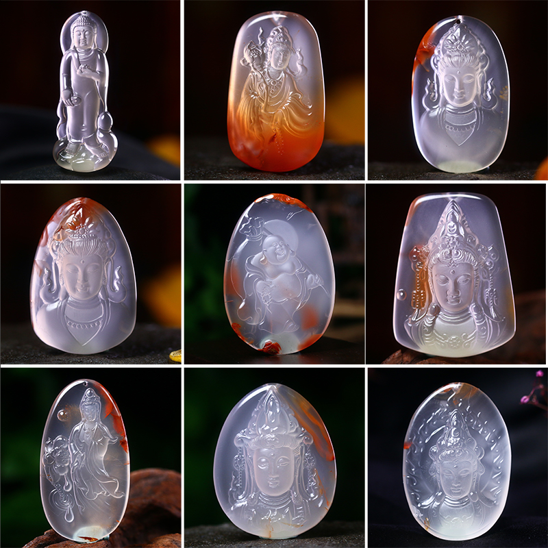 苏工雕刻南红玛瑙梅林达