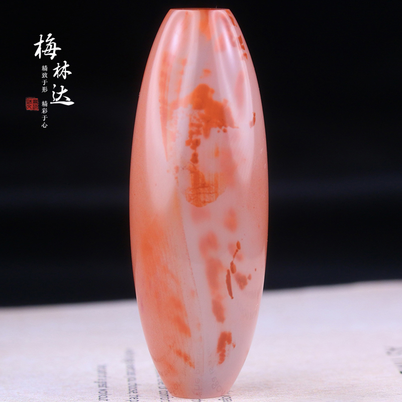 梅林达旗舰店天然南红玛瑙吊坠