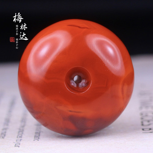 梅林达旗舰店天然南红玛瑙吊坠