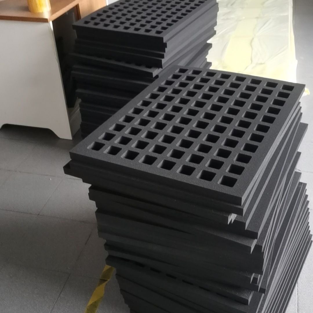 厂家直销贵州豆腐干海绵模具 方块豆干模具 高密度黑色海绵模具