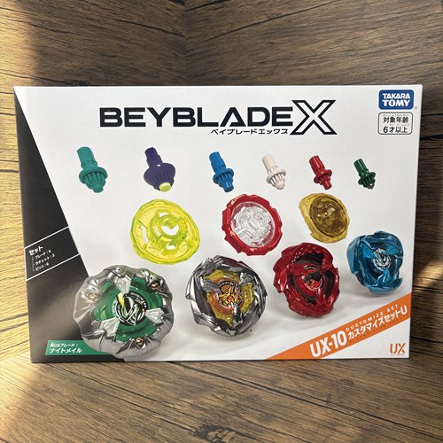TOMY 多美卡Beyblade X爆旋陀螺 UX-10 对战改造套装
