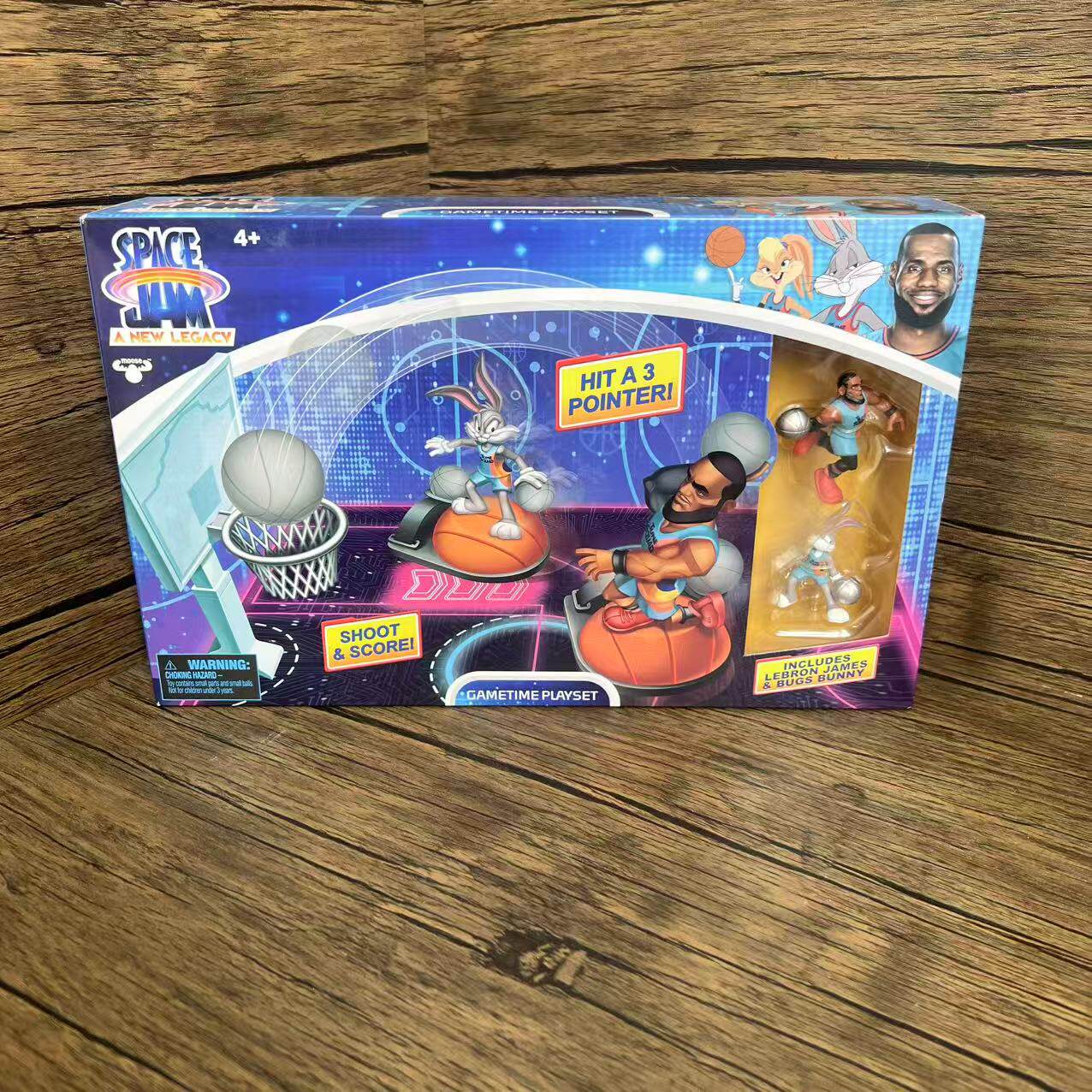 正品mooseSPACE JAM 决胜时刻套组兔八哥和詹姆斯儿童玩具模型