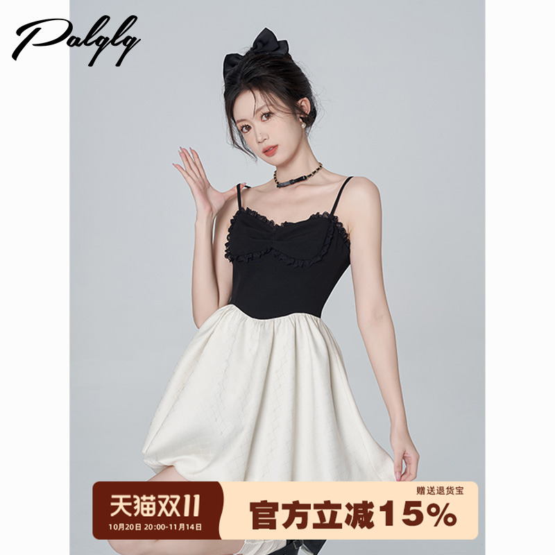 法式甜美吊带法式甜美吊带连衣裙