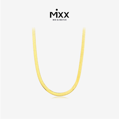 Mixx925银简约通用蛇骨链